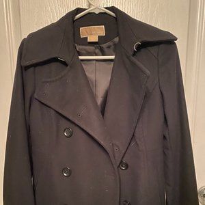 Michael Kors Black Peacoat